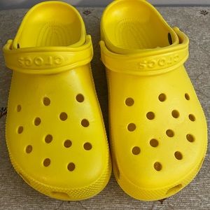 Yellow Crocs